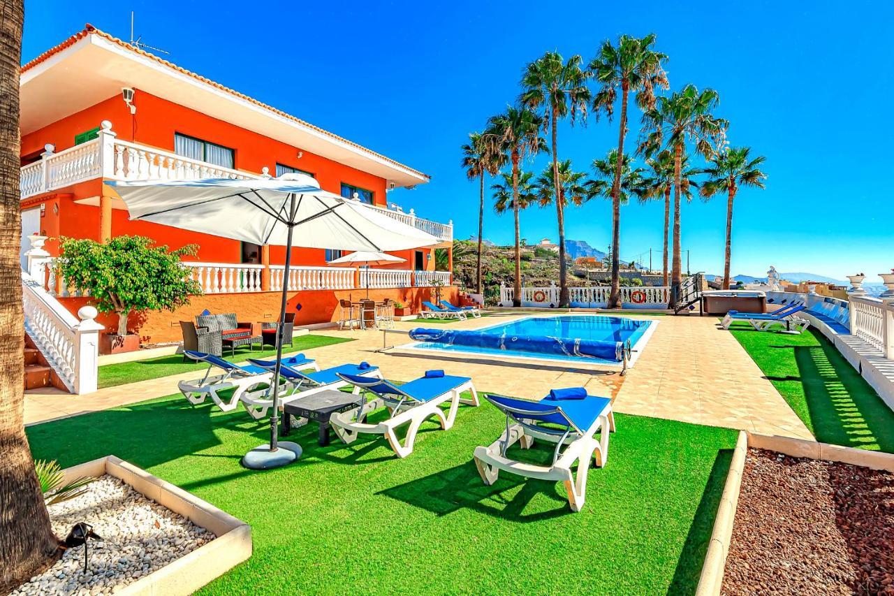 Villa Raquel With Private Pool And Sea View Los Menores Exteriör bild