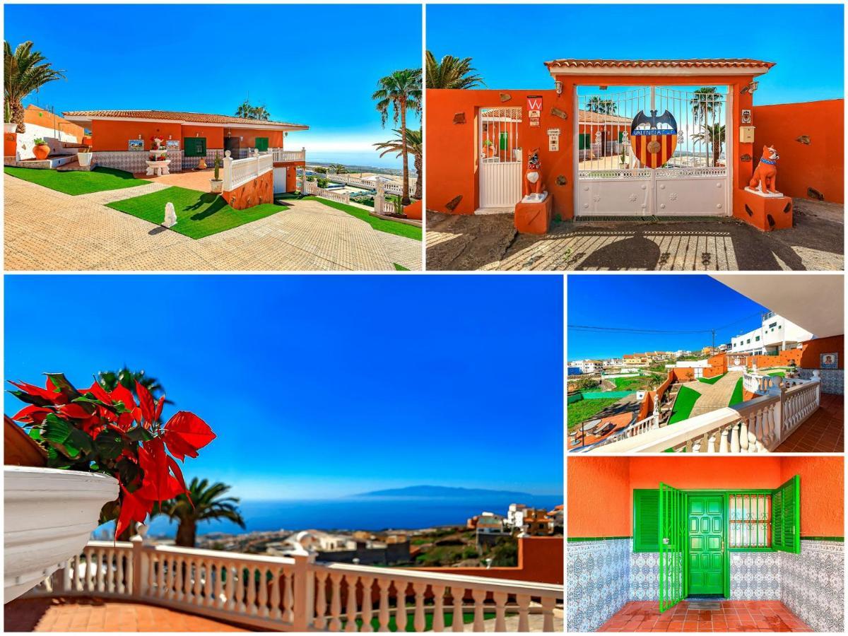 Villa Raquel With Private Pool And Sea View Los Menores Exteriör bild