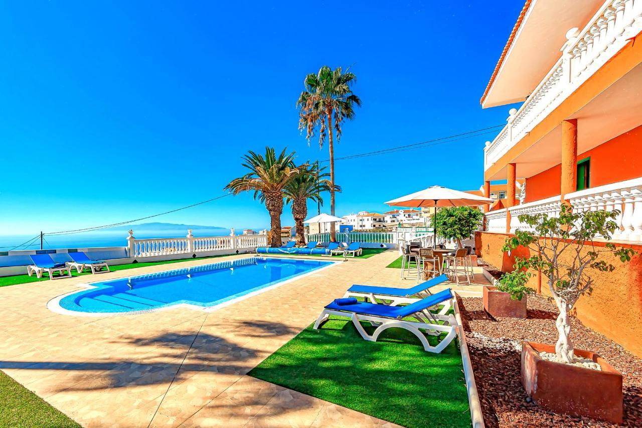 Villa Raquel With Private Pool And Sea View Los Menores Exteriör bild